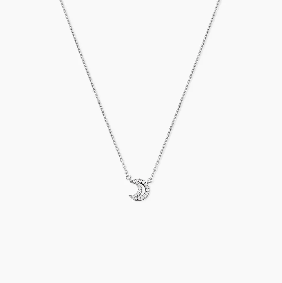 Collier Philine Argent Blanc Oxyde De Zirconium