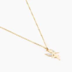 Collier Phillie Or Jaune