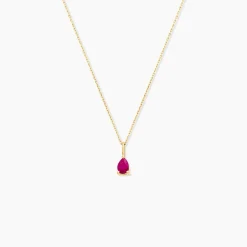 Collier Pluie D'Eclat Or Jaune Rubis