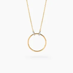 Collier Proserpine Or Jaune Diamant