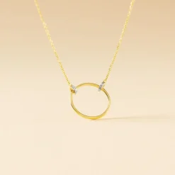 Collier Proserpine Or Jaune Diamant