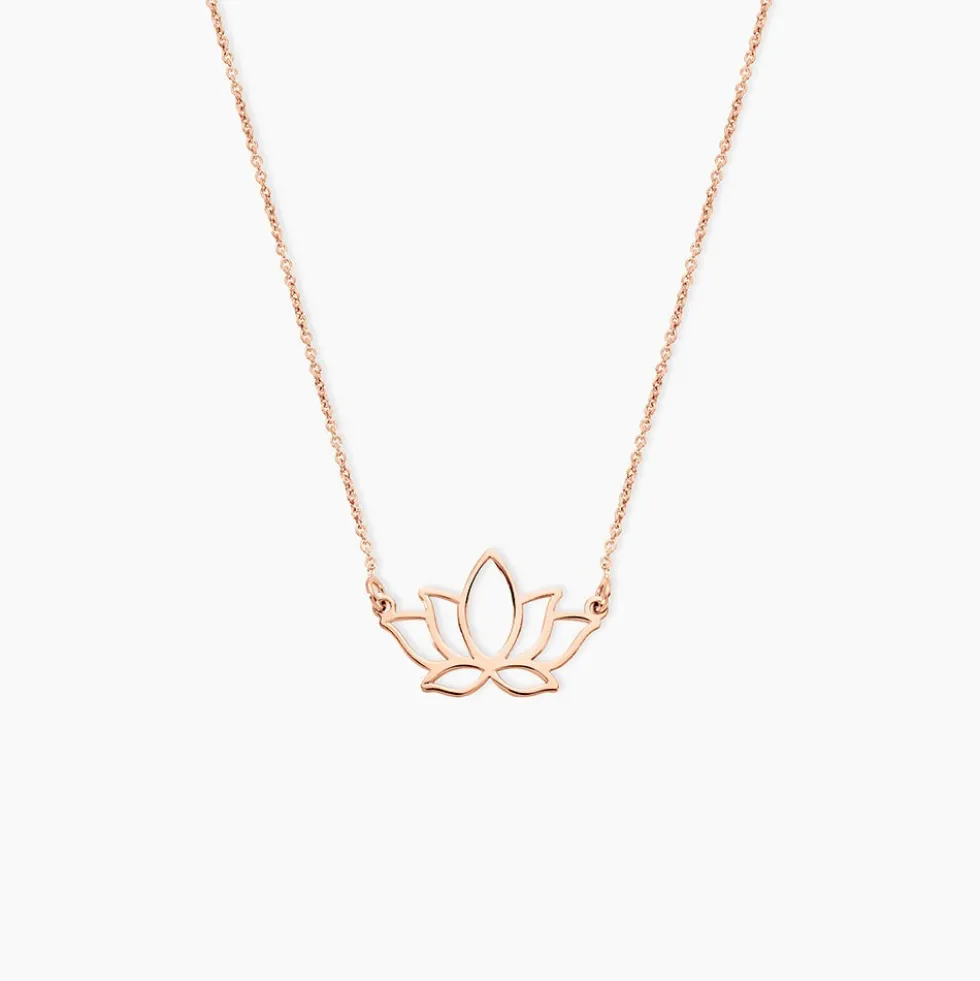Collier Raia Argent Rose