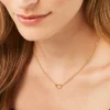 Collier Ria Acier Jaune