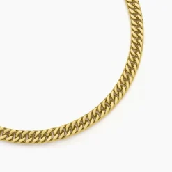Collier Riva Acier Jaune