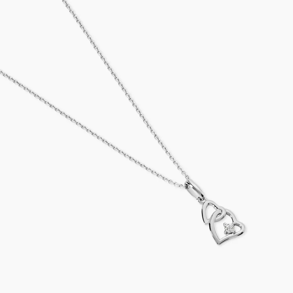 Collier Roma Argent Blanc Oxyde De Zirconium