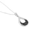 Collier Romanne Or Blanc Diamant