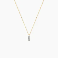 Collier Rosalin Or Jaune Diamant