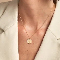 Collier Rosalya Or Jaune Nacre