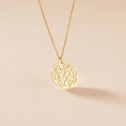 Collier Rosalya Or Jaune Nacre