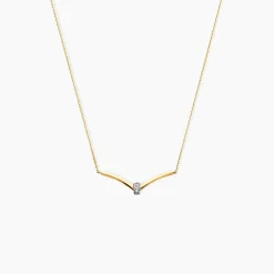 Collier Rosmerta Or Jaune Diamant