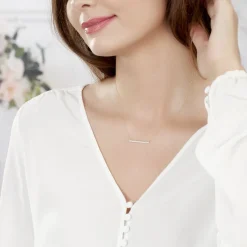 Collier Sahteene Or Jaune Diamant