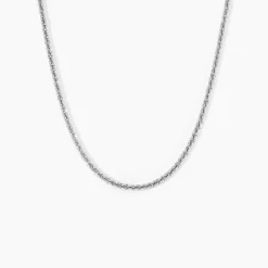 Collier Shaynisae Argent Blanc