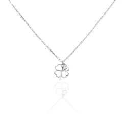 Collier Spirit Argent Blanc Oxyde De Zirconium