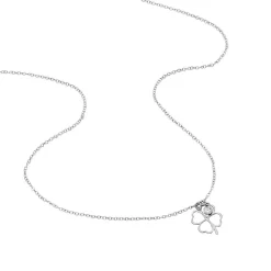 Collier Spirit Argent Blanc Oxyde De Zirconium