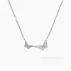 Collier Thecla Argent Blanc Oxyde De Zirconium