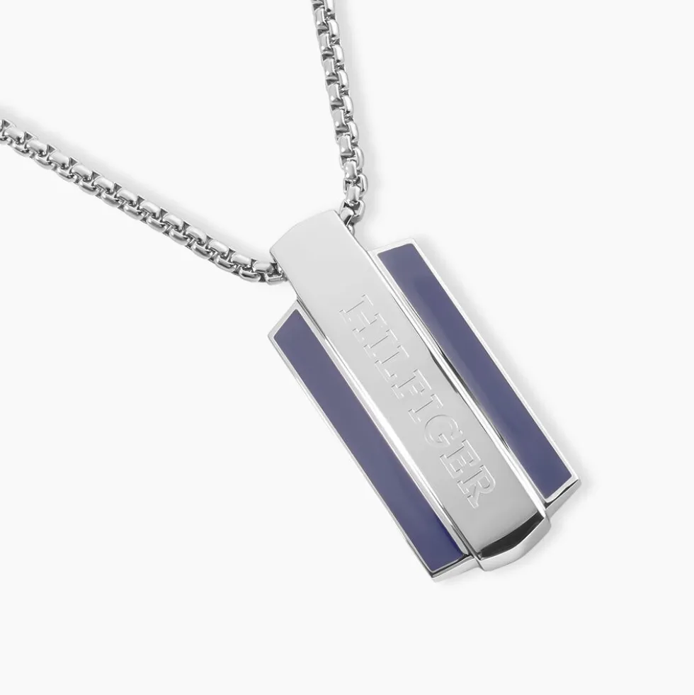 Collier Tommy Hilfiger Parker Acier Blanc