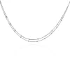 Collier Tounes Argent Blanc