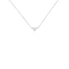 Collier Trilia Argent Blanc