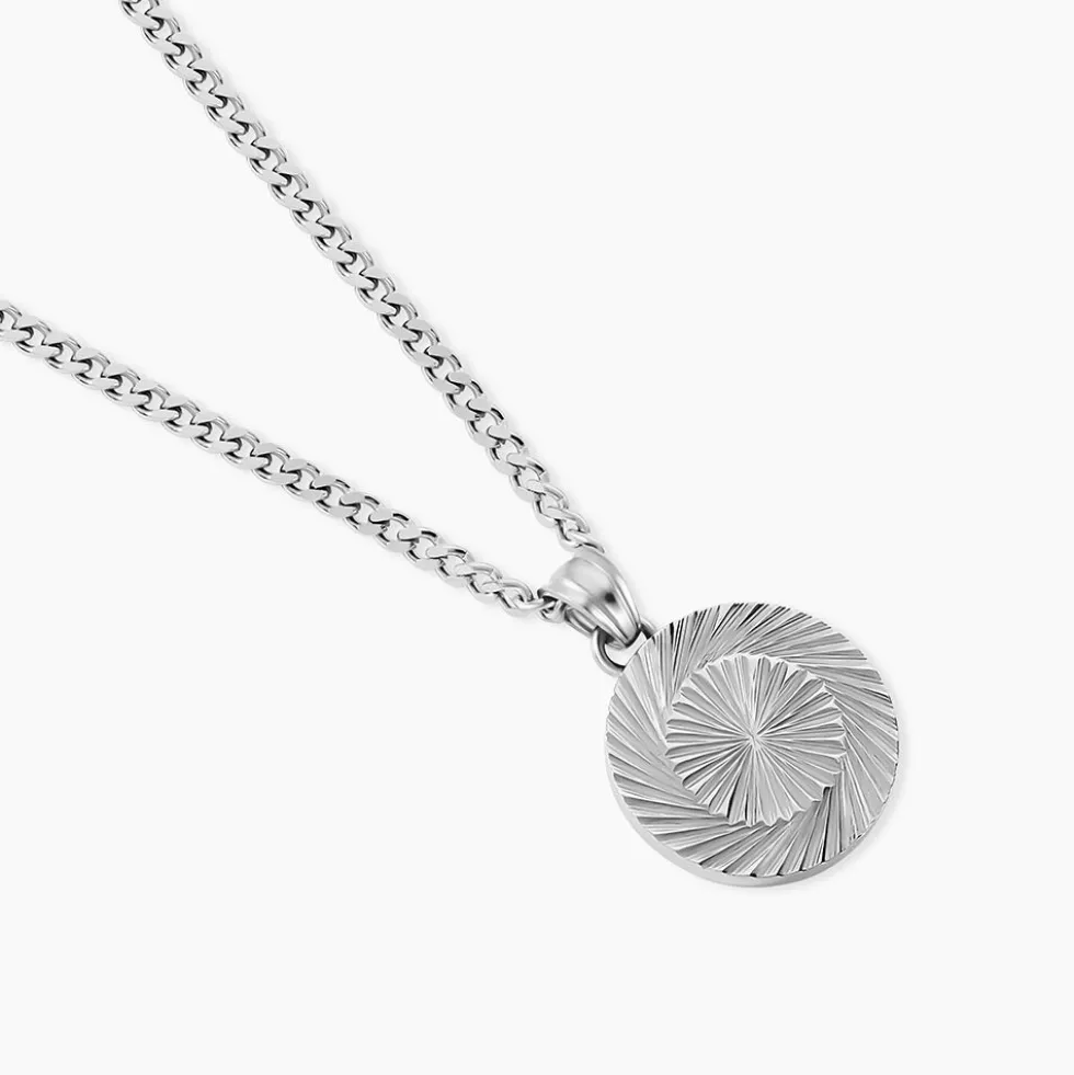 Collier Valen Acier Blanc