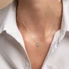 Collier Vasya Or Blanc Diamant