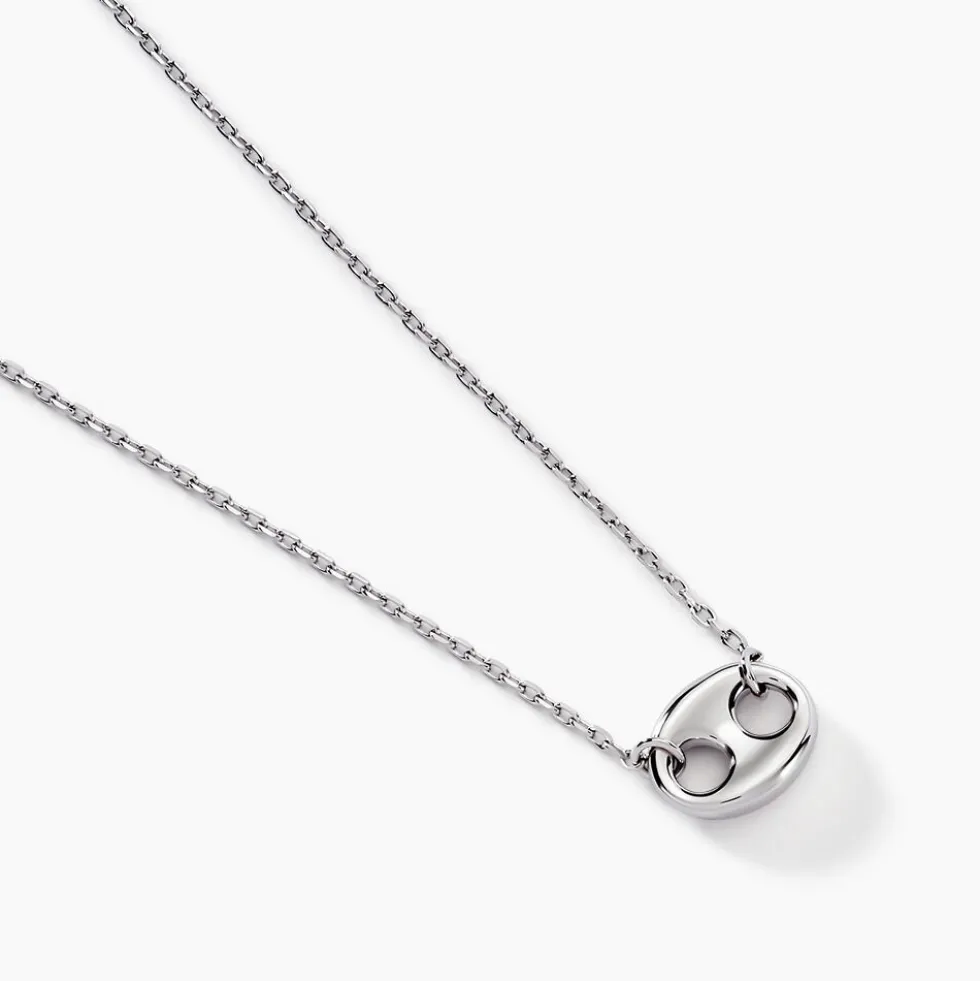Collier Viana Argent Blanc