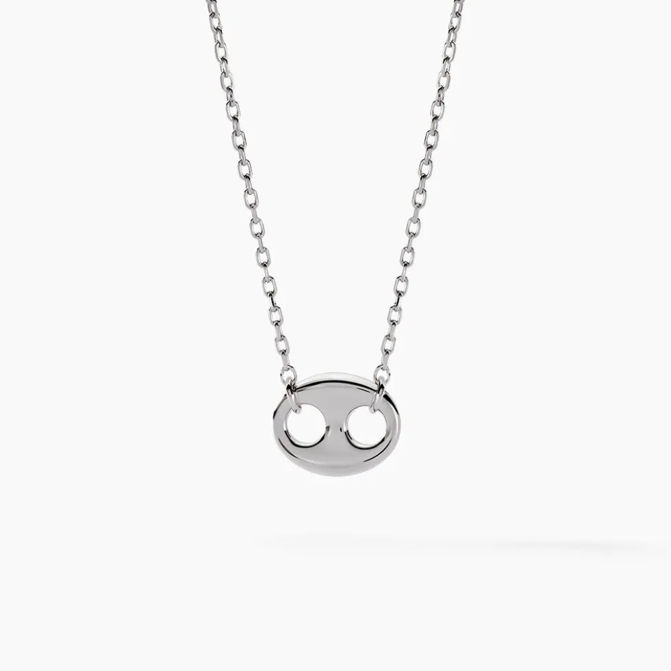 Collier Viana Argent Blanc