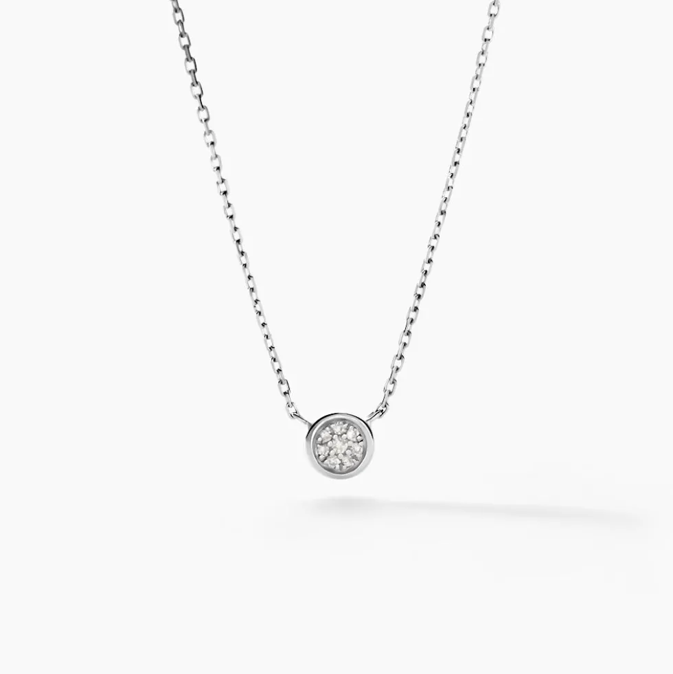 Collier Violanda Or Blanc Diamant