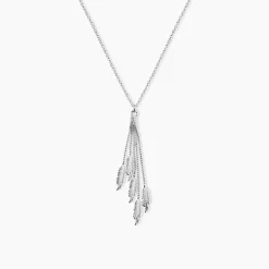 Collier Violka Argent Blanc