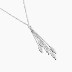 Collier Violka Argent Blanc