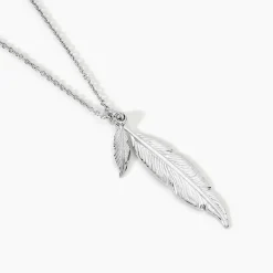 Collier Violka Argent Blanc