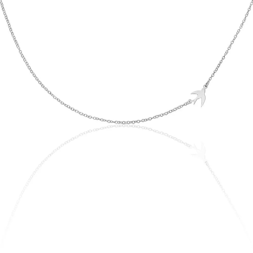 Collier Voline Argent Blanc