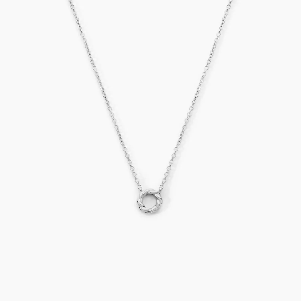Collier Winona Argent Blanc