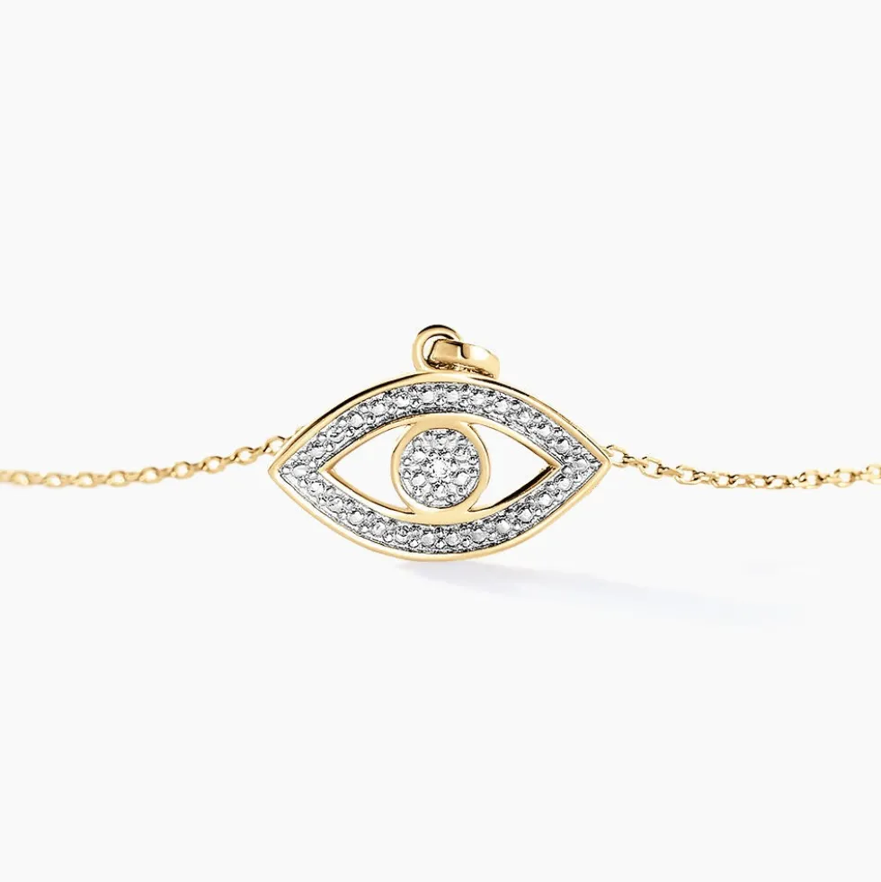 Collier Xandra Or Jaune Diamant