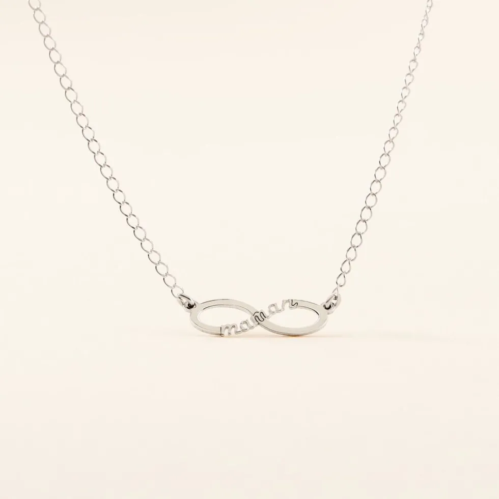 Collier Xara Argent Blanc