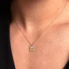 Collier Yasamin Or Jaune Diamant