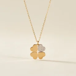 Collier Yasamin Or Jaune Diamant