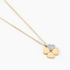 Collier Yasamin Or Jaune Diamant