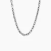 Collier Zacario Acier Blanc