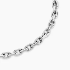 Collier Zacario Acier Blanc