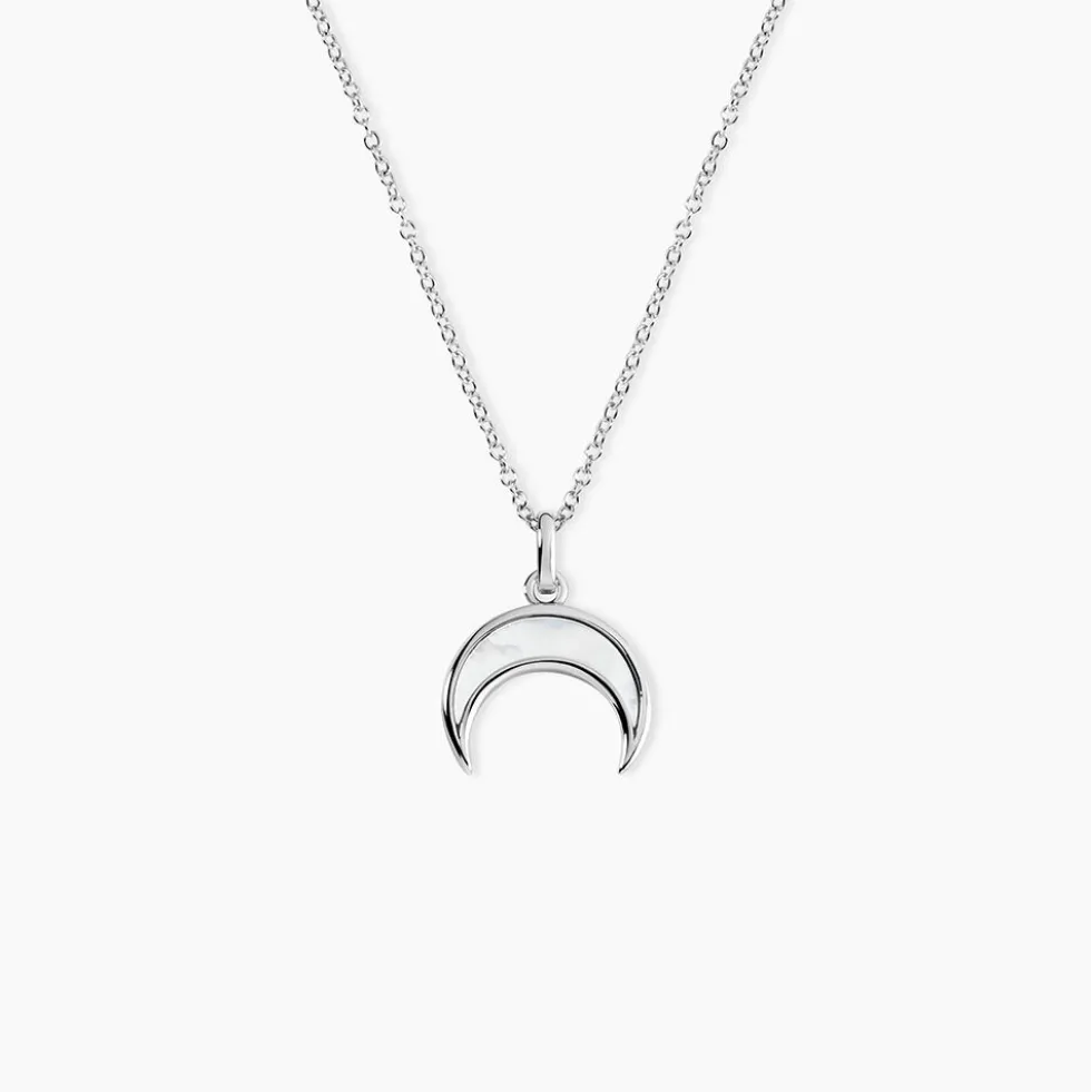 Collier Zea Argent Nacre