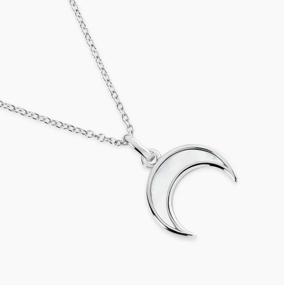 Collier Zea Argent Nacre