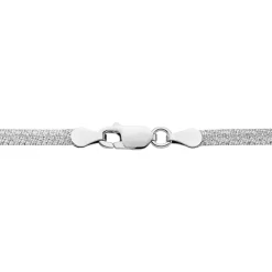 Collier Zoubeida Argent Blanc