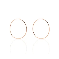 Créoles Argent Rose Olympia