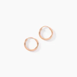 Créoles Argent Rose Olympia