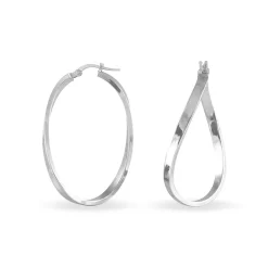 Créoles Silla Or Blanc