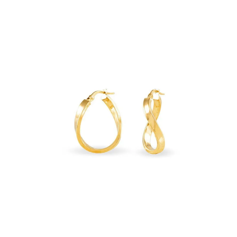 Créoles Silla Or Jaune