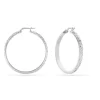 Créoles Argent Blanc Esmee