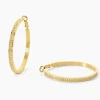 Créoles Guess Color My Day Acier Jaune Oxyde De Zirconium