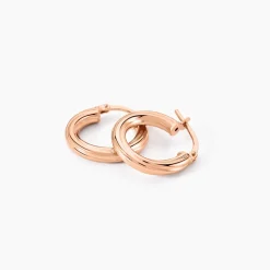 Créoles Maia Argent Rose
