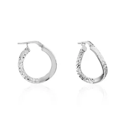 Créoles Moheli Argent Blanc